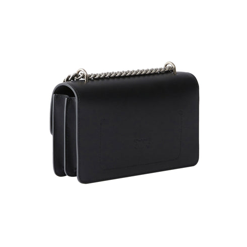 Pinko Borse a spalla Borsa Donna Love One Mini Nero argento A24 - PINKO 100074A0F1 - Z99O - UNI - Francavilla Moda